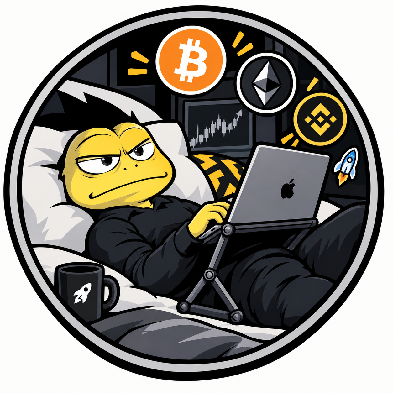躺平徽章示例